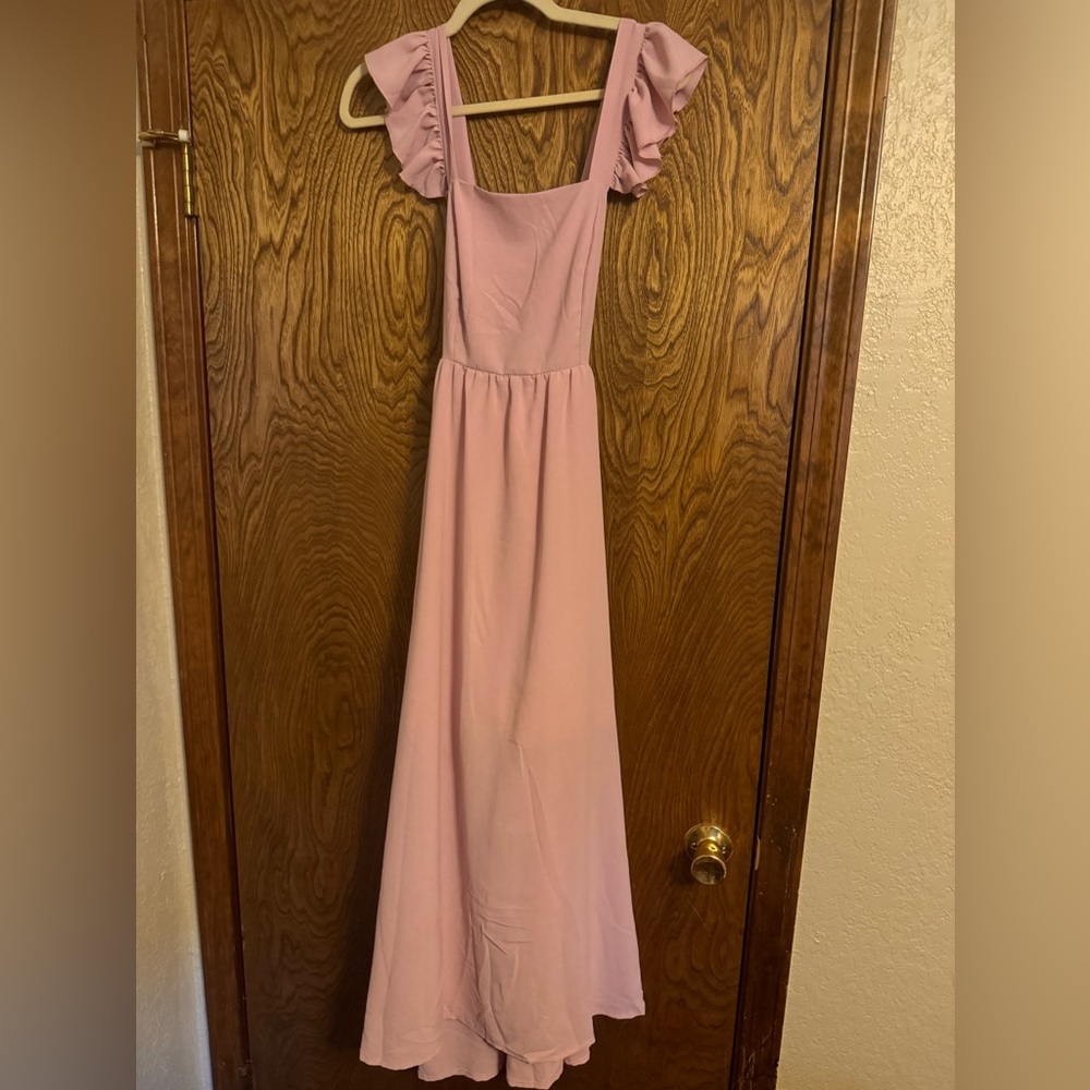 Pink Amazon dress